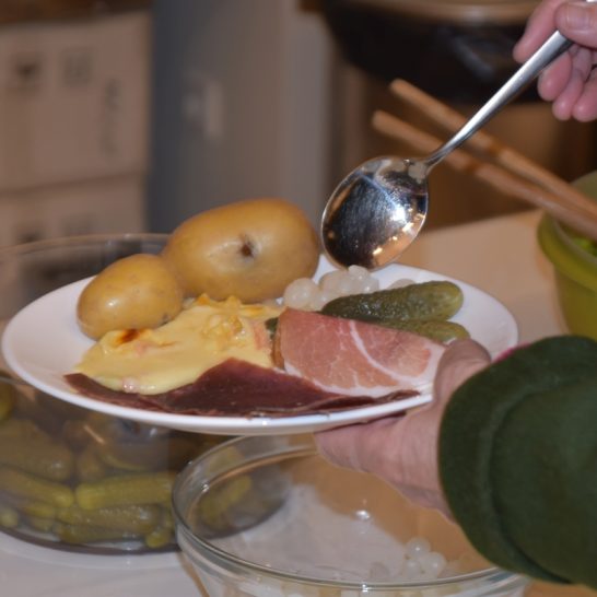 Genuine Swiss raclette